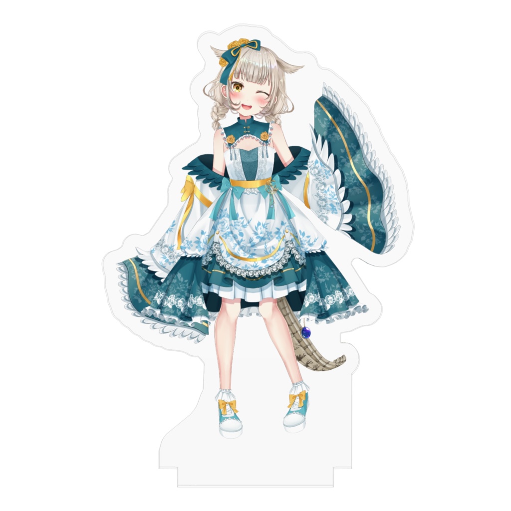 【中華風ロリータ衣装】夜白オルアクリルスタンド
