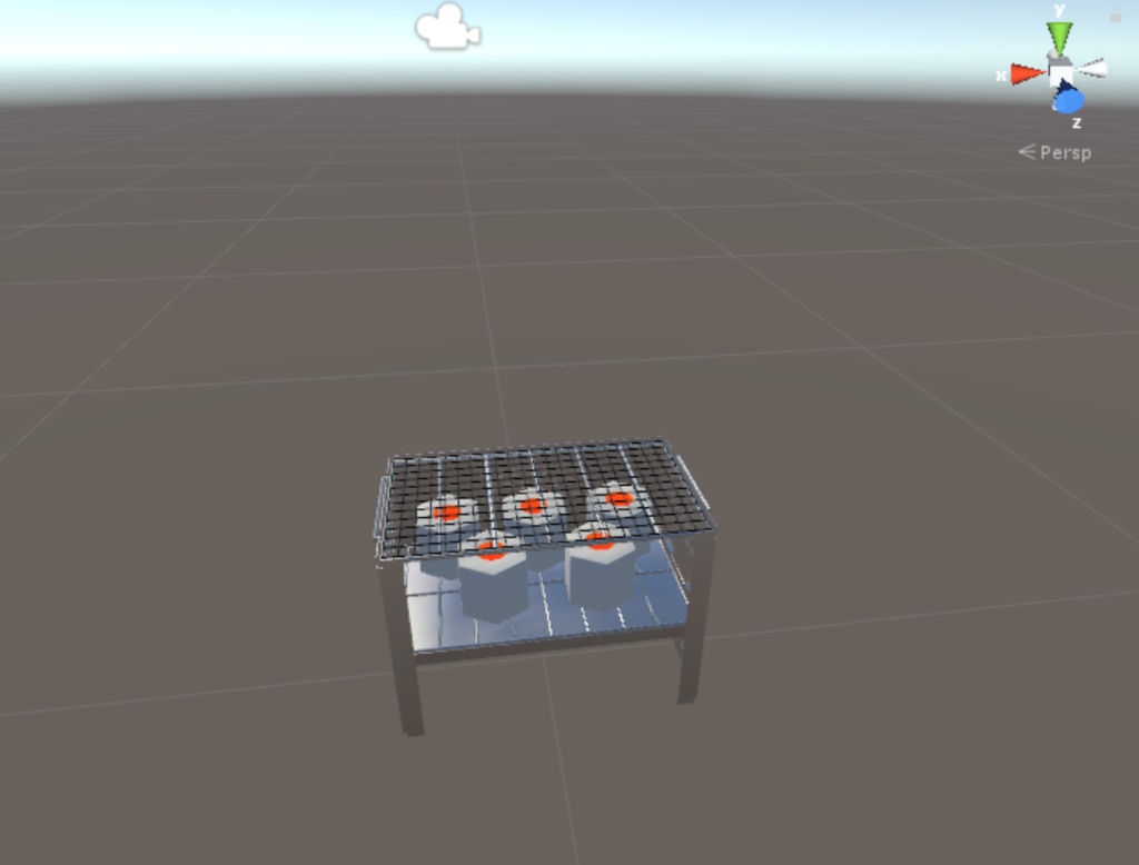 焚火台の3Dモデル