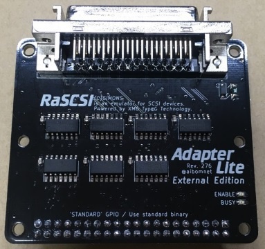 RaSCSI Adapter Lite ExternalEdition (標準ピッチ)