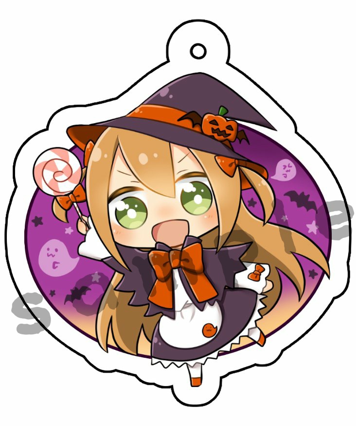 メイドちゃん アクリルキーホルダー【ハロウィン】