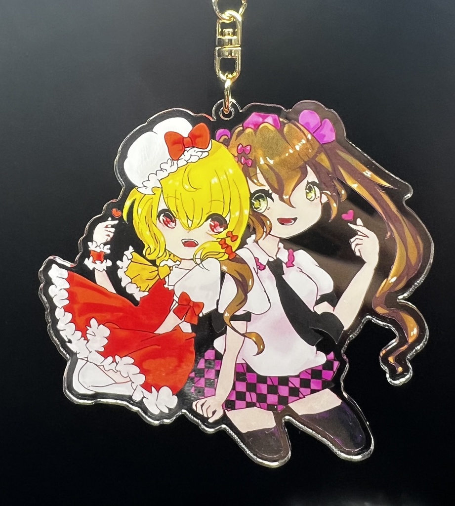 アクリルキーホルダー(フラン×はたて)