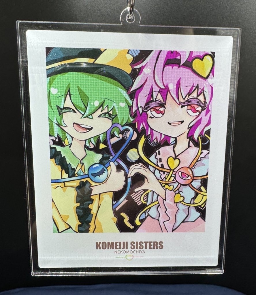 チェキ風アクキー「さとこい」