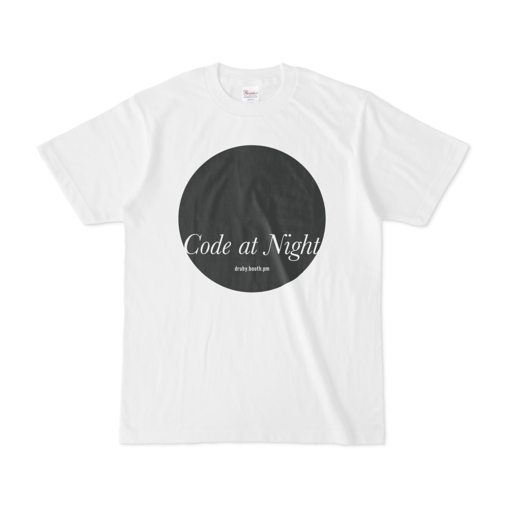 Code at Night 白シャツ