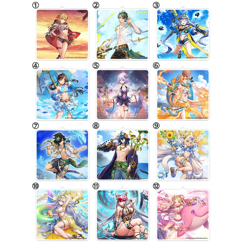 アクリルキーホルダー(100mm) Vol.6  [Acrylic Keychain (100 mm) Vol. 6]