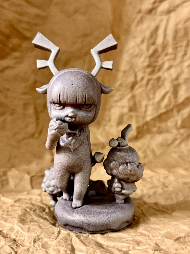 クリスマスゾンコ2024(トナカイゾンコとサンタぴょん吉)ガレージキット