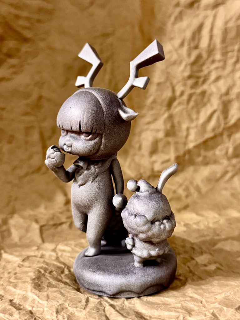 クリスマスゾンコ2024(トナカイゾンコとサンタぴょん吉)ガレージキット