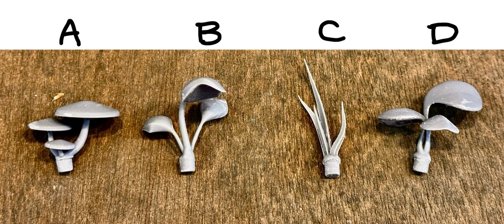 ひそひそマンドラゴラ(3匹セット+1ヘッド)