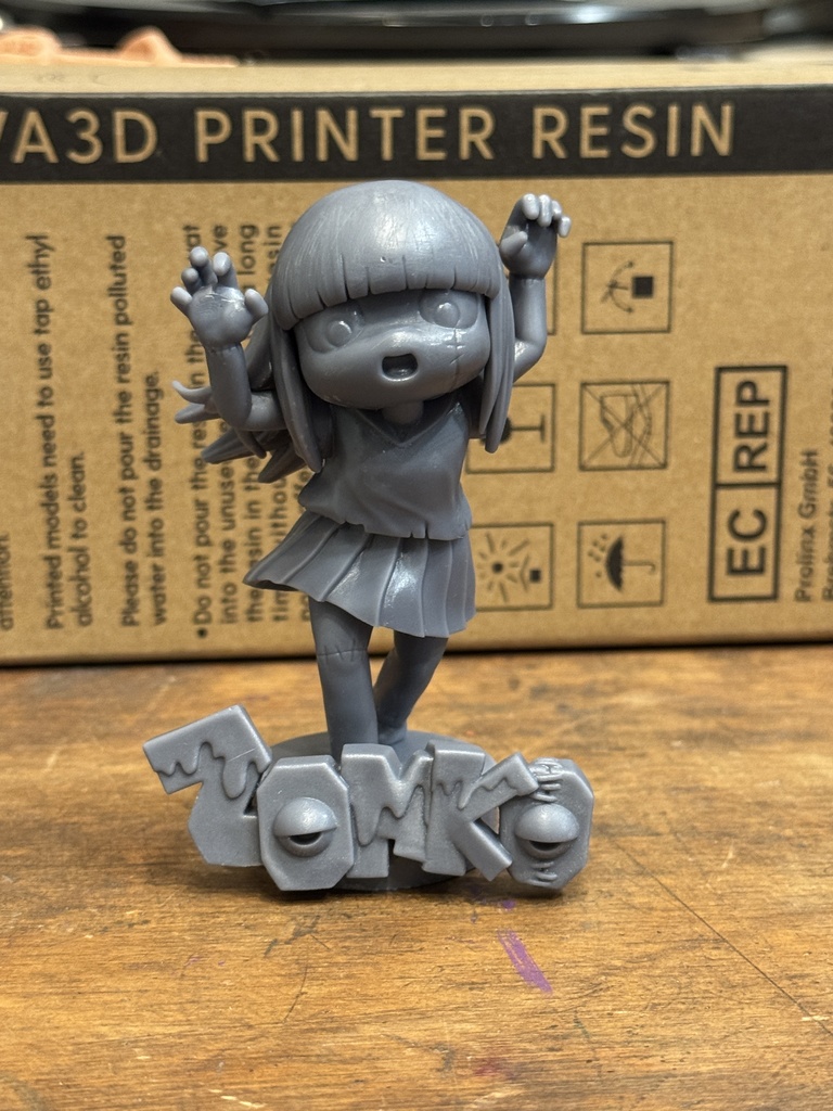 ゾンコ・オブ・ザ・デッド(大:約17cm)未塗装