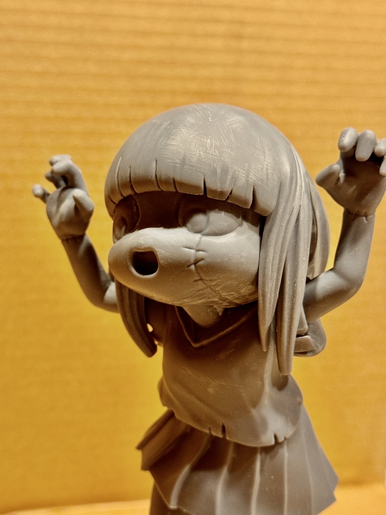 ゾンコ・オブ・ザ・デッド(大:約17cm)未塗装