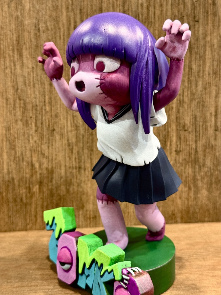 ゾンコ・オブ・ザ・デッド(大:約17cm)未塗装