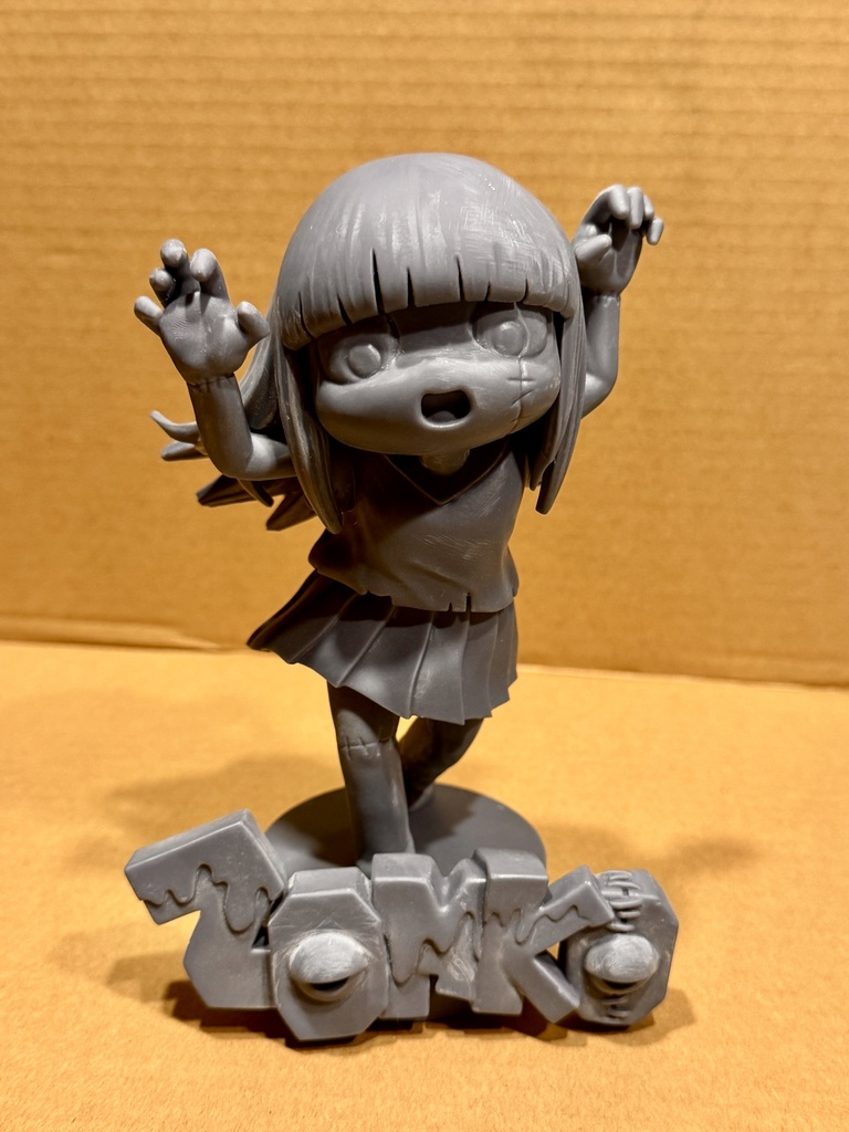 ゾンコ・オブ・ザ・デッド(大:約17cm)未塗装
