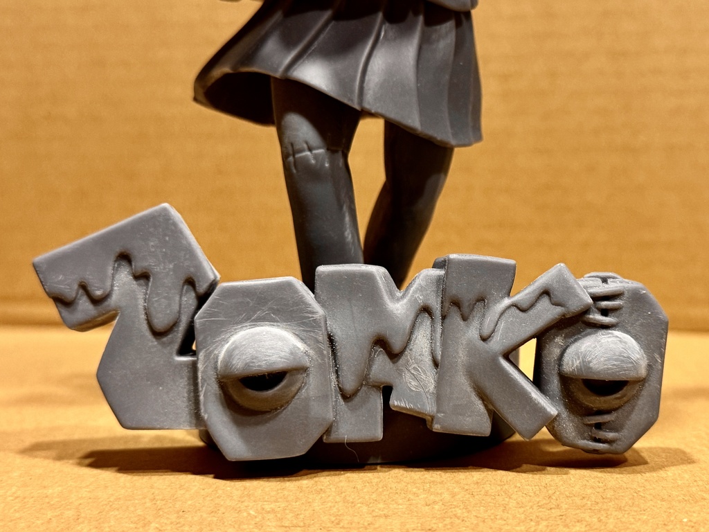 ゾンコ・オブ・ザ・デッド(大:約17cm)未塗装