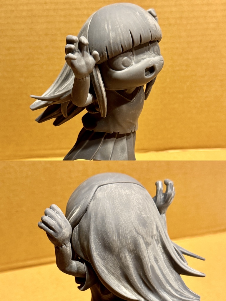 ゾンコ・オブ・ザ・デッド(大:約17cm)未塗装