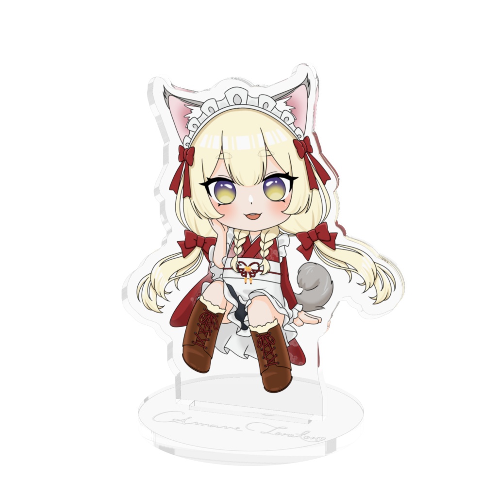 アクリルフィギュア_和風メイドSD