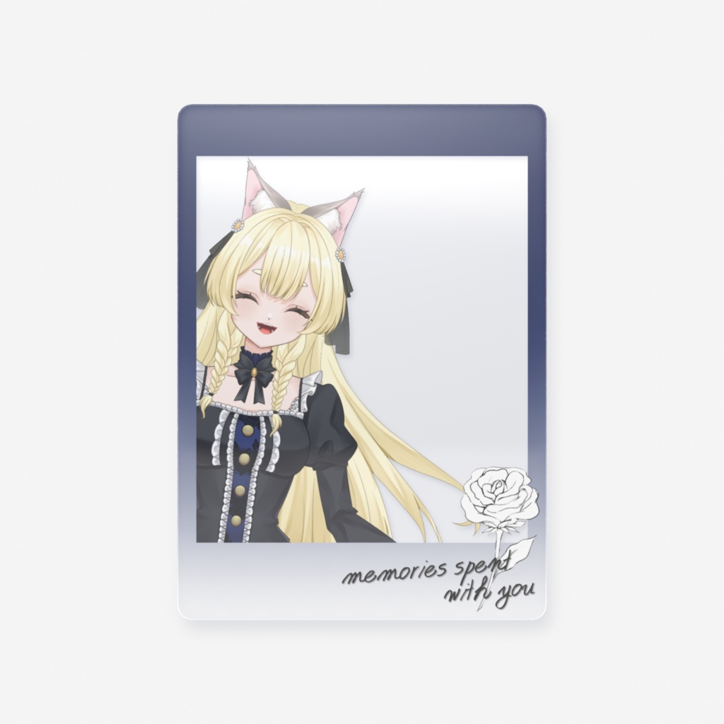 クリアカード_Rose