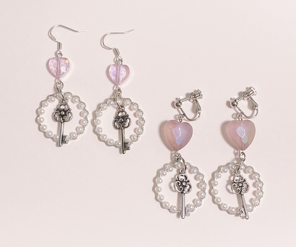 プロセカ モモジャン ももいろの鍵 イメージアクセサリー(ピアス・イヤリング)