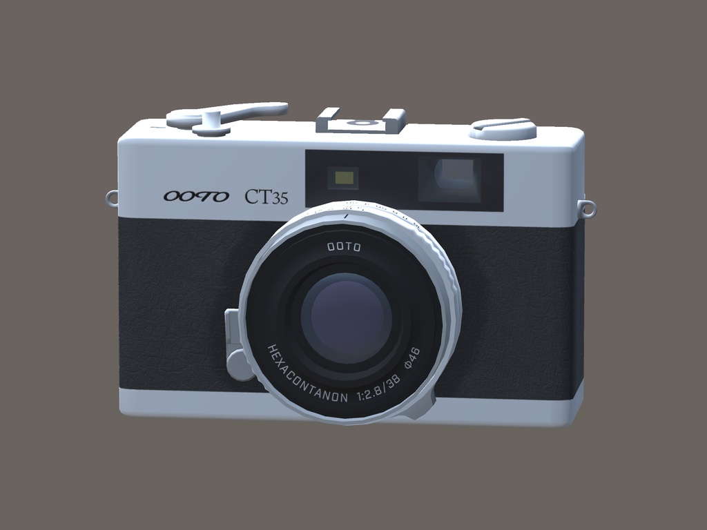 3Dモデル カメラ 「Camera OOTO ct35」