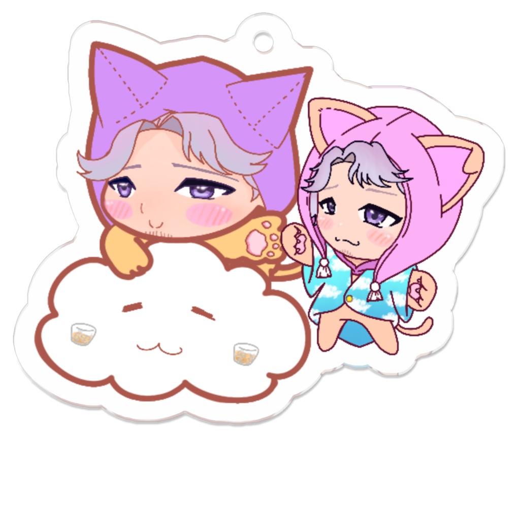 猫ろっくアクキー