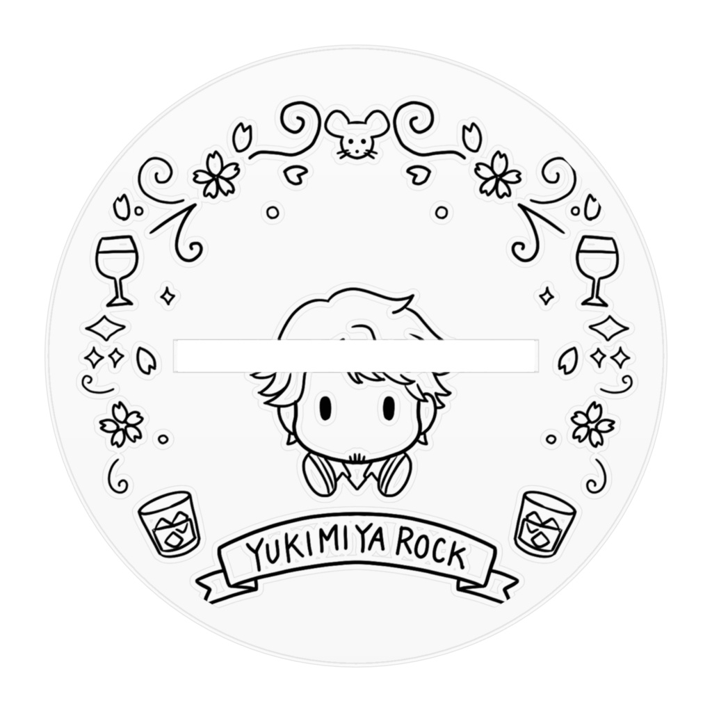 アメコミ風ろっくさんSDアクスタ100x100mm