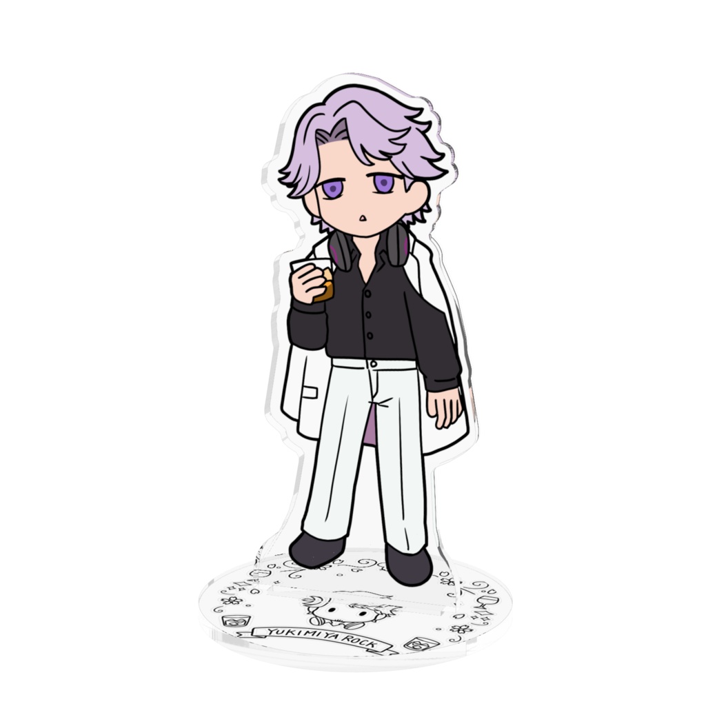 アメコミ風ろっくさんSDアクスタ100x100mm