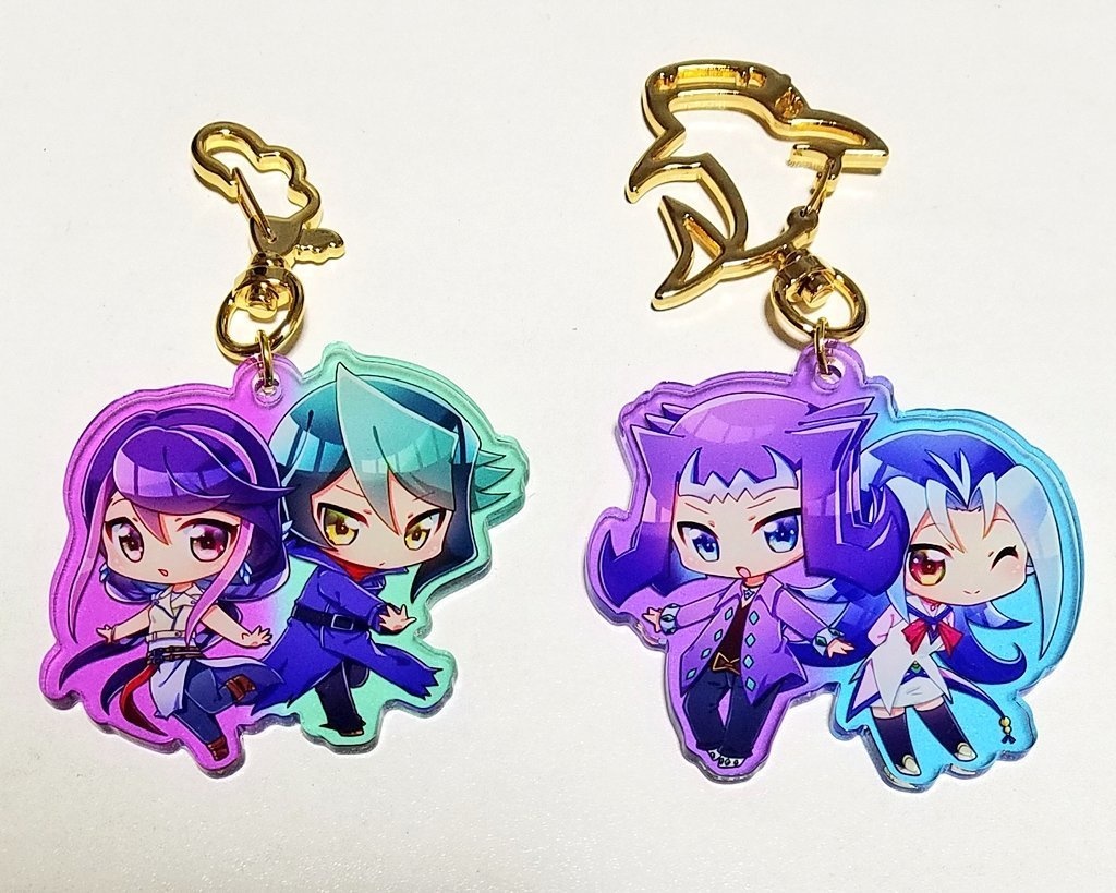 遊戯王 兄妹アクキー