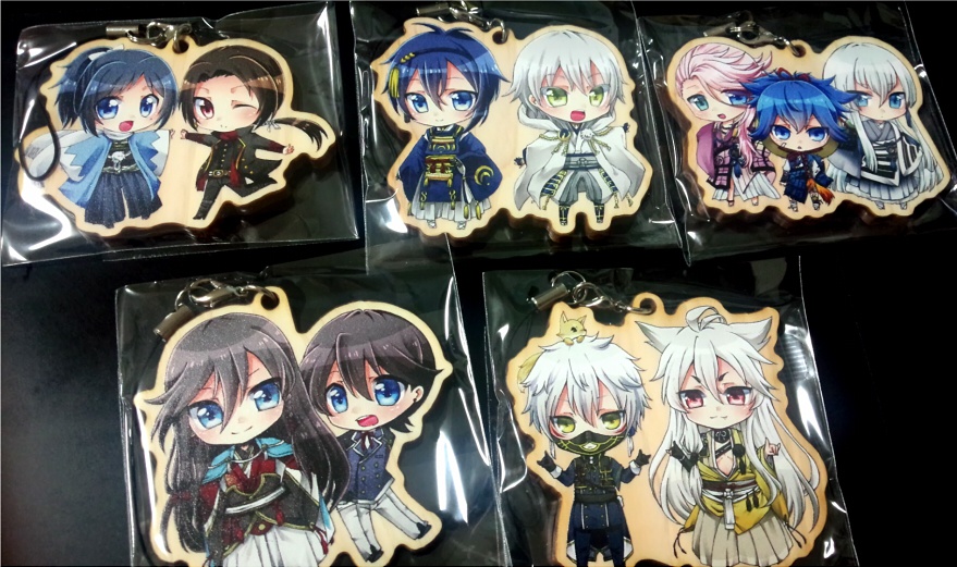 刀剣乱舞 ウッドキーホルダー