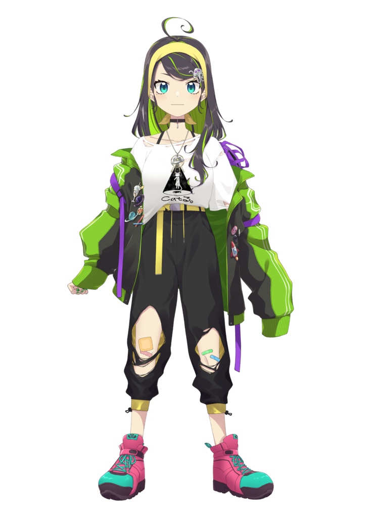 【Vtube Studio対応】ケモミミUFO女子