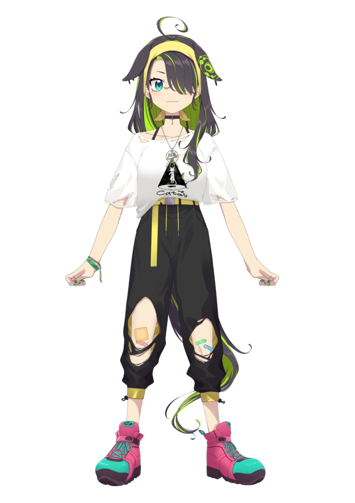 【Vtube Studio対応】ケモミミUFO女子