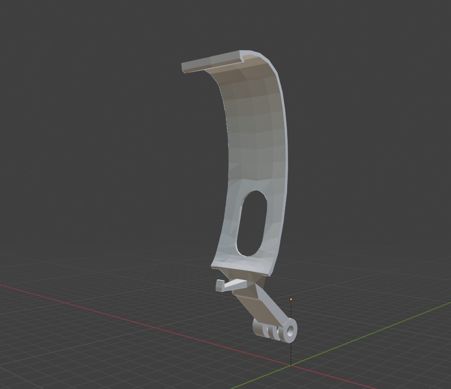 Quest3 VIVE Facial Tracker Mount 3D Data