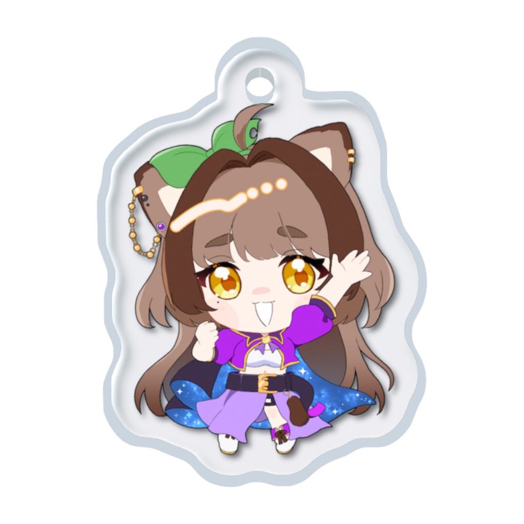 きなこ。めじるしチャーム(ミニキャラ)