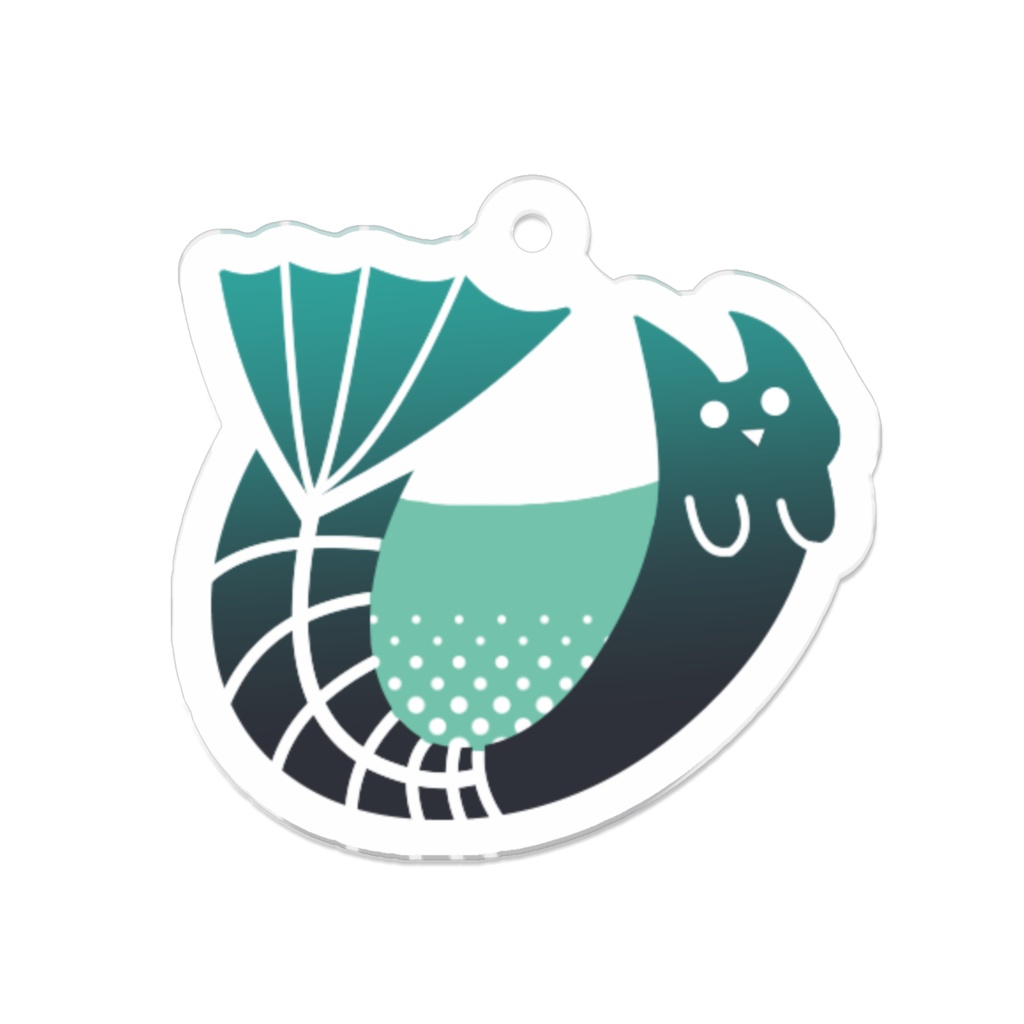 御茶会バッジアクキー