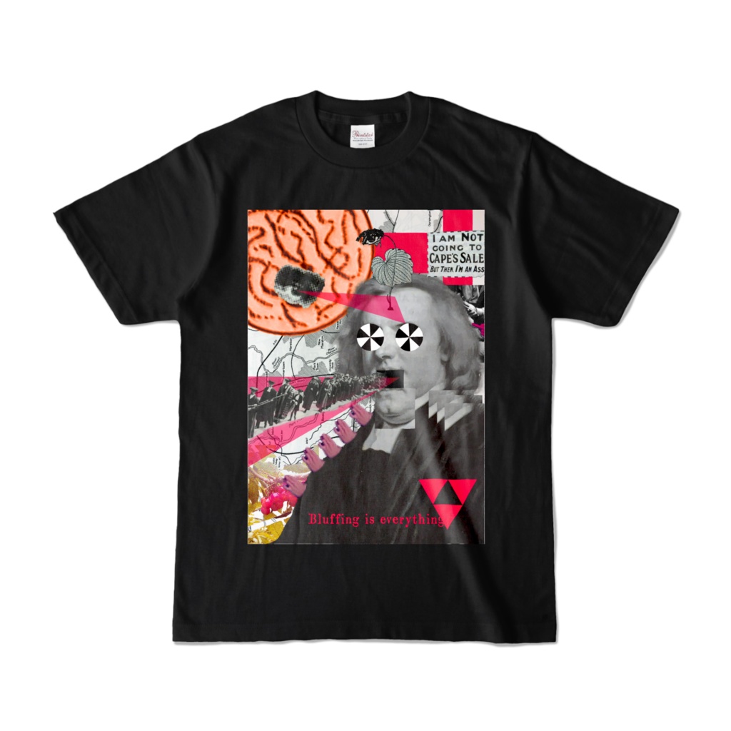 「bluffing」Tシャツ