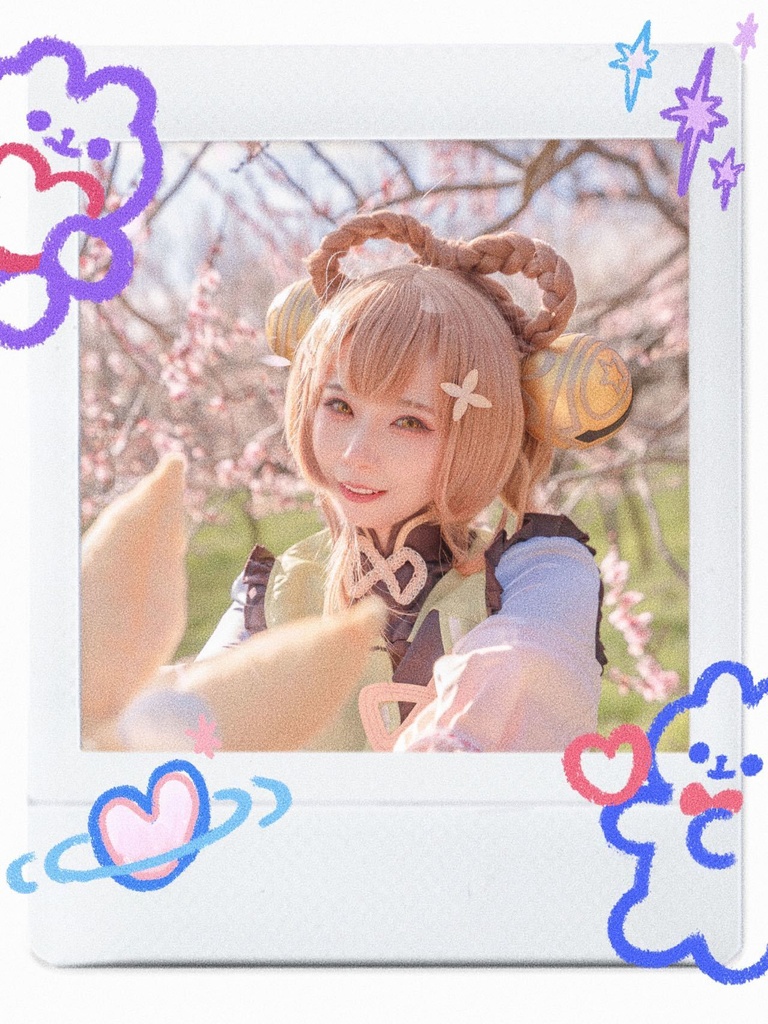 遥HARUKA【原神シリーズ01】ランダムチェキ