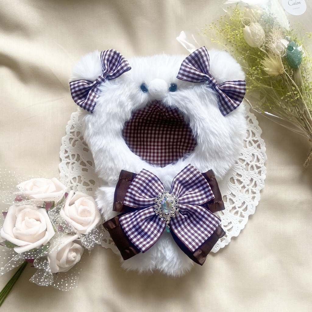 【美品】 ぬい服 BOOTH - ふわふわや - 16cm クラフト・布製品