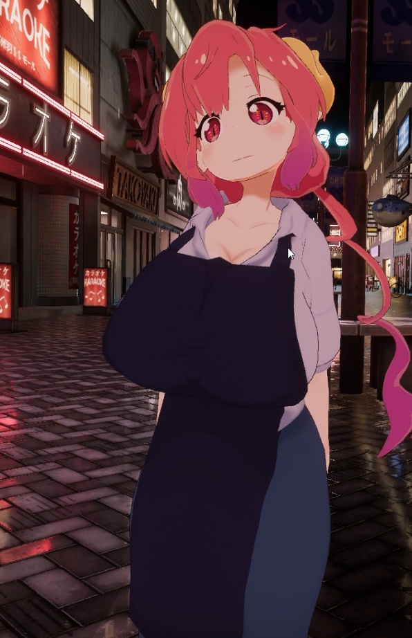 Ilulu (イルル, Iruru) VRChat Full Body Tracking 3D Model
