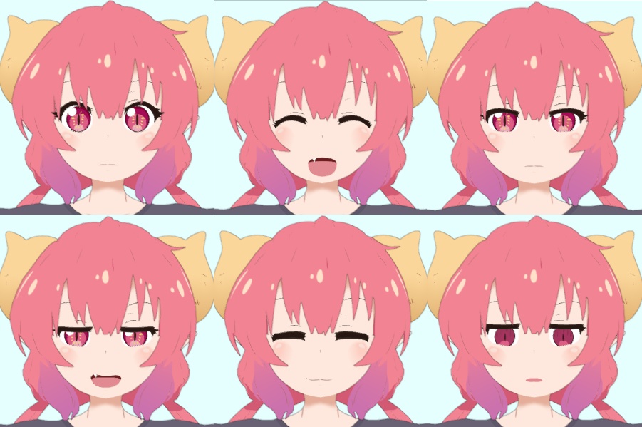 Ilulu (イルル, Iruru) VRChat Full Body Tracking 3D Model