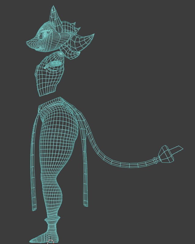 Tasque Manager VRChat Full Body Tracking 3D Model