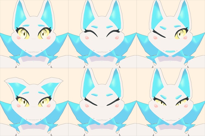 Tasque Manager VRChat Full Body Tracking 3D Model