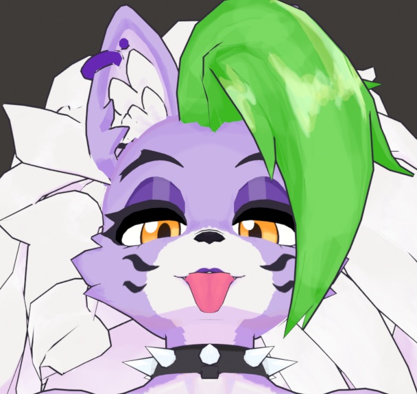 Roxanne Wolf (Roxy) VRChat Full Body Tracking 3D Model