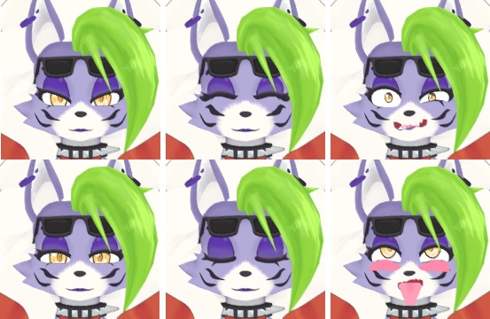 Roxanne Wolf (Roxy) VRChat Full Body Tracking 3D Model