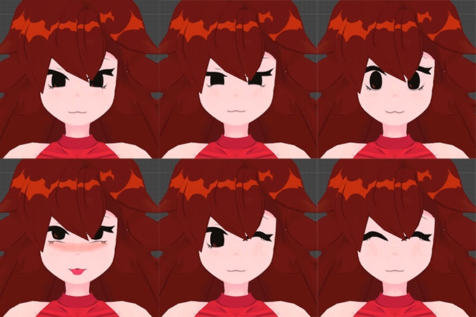 FNF Girlfriend VRChat Full Body Tracking 3D Model