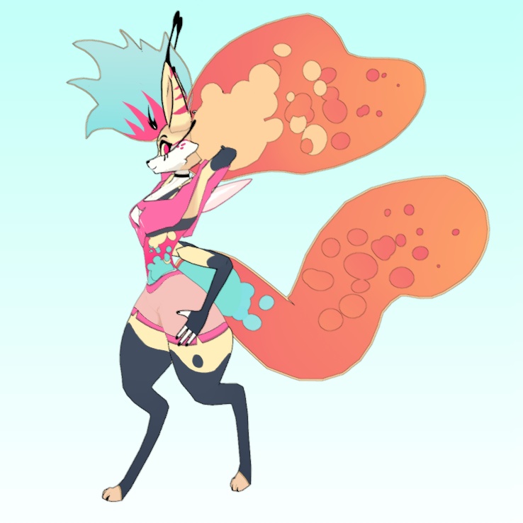 Queen Bee VRChat Full Body Tracking 3D Model