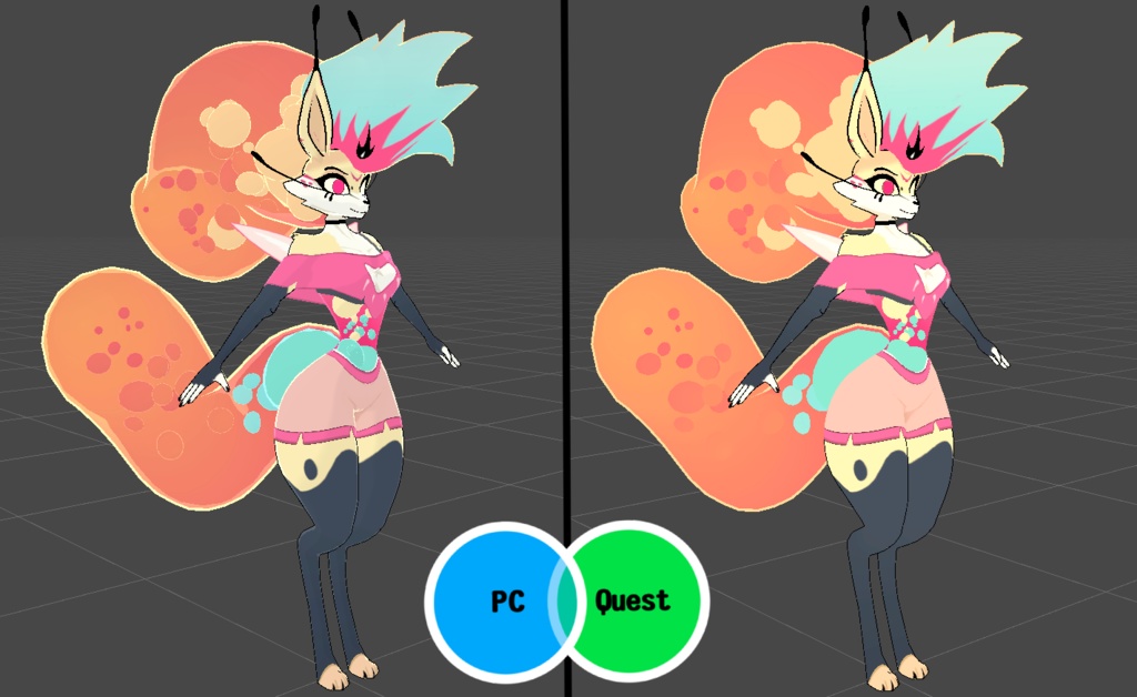 Queen Bee VRChat Full Body Tracking 3D Model