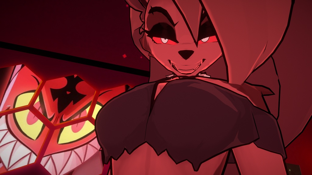 Loona VRChat Full Body Tracking 3D Model