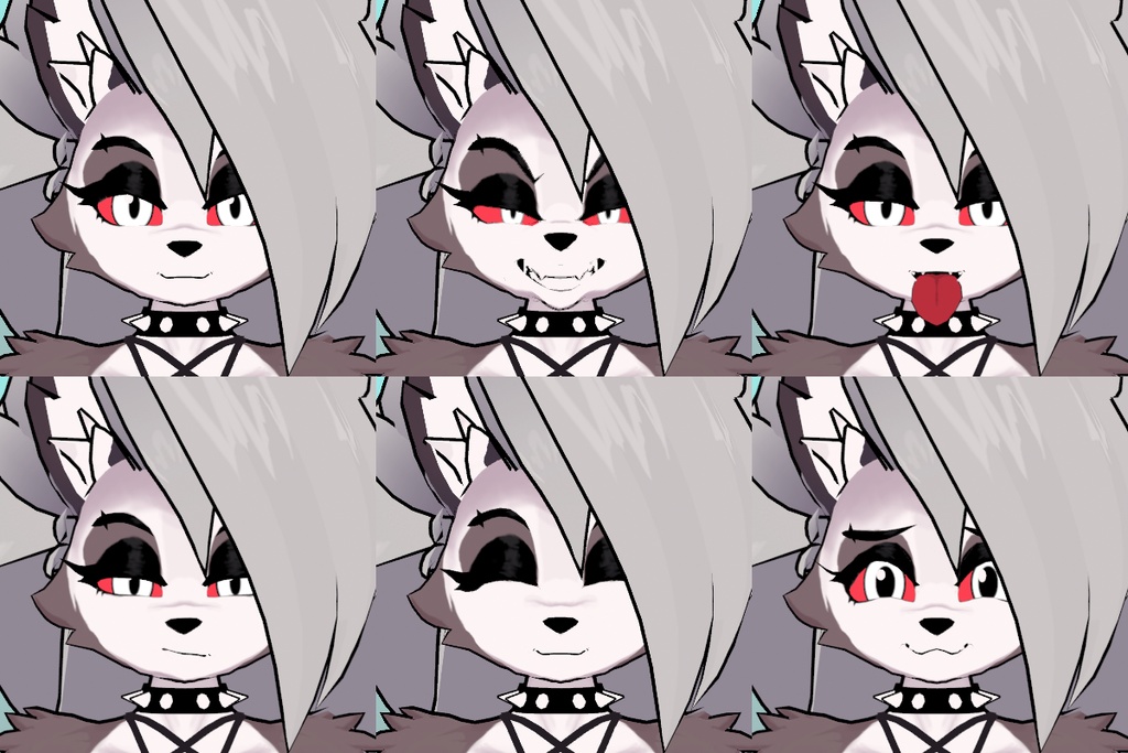 Loona VRChat Full Body Tracking 3D Model