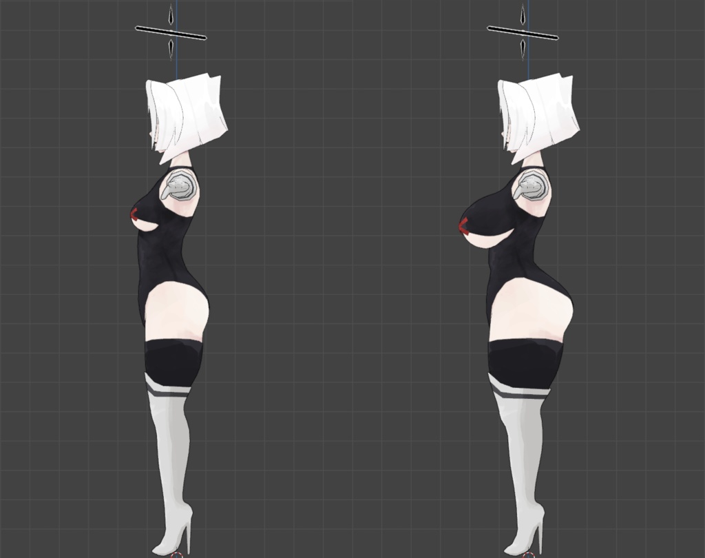 Lute VRChat Full Body Tracking 3D Model