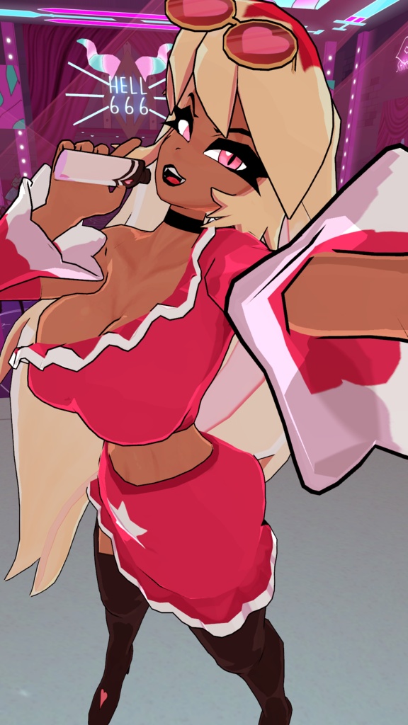 Verosika Mayday VRChat Full Body Tracking 3D Model