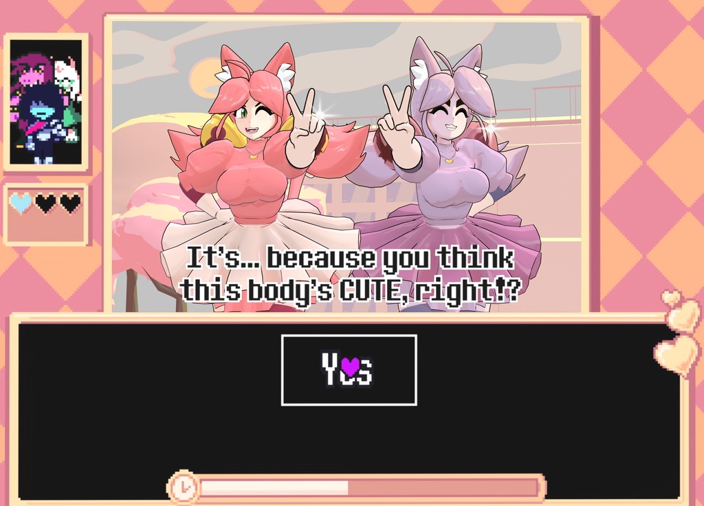 Mew Mew VRChat Full Body Tracking 3D Model