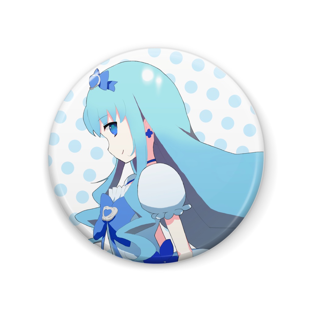 キュアマリン缶バッジ　57mm