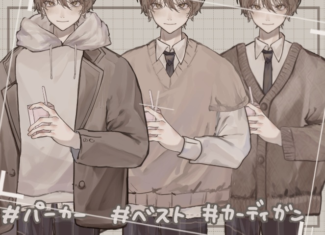 【Live2D】差分は20個以上!男子高校生くん【VTS対応】【カスタム可】